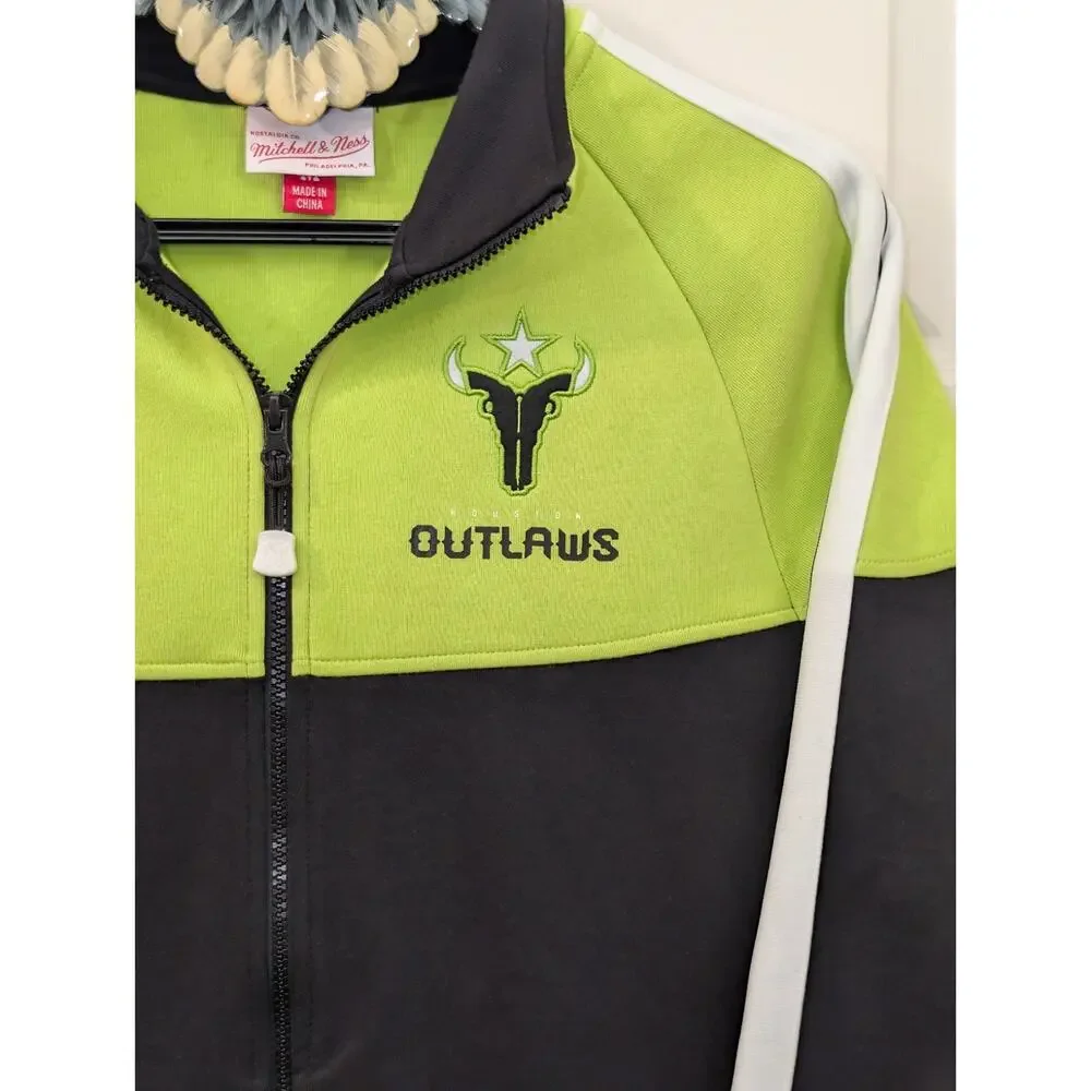 Houston Outlaws Jacket Mens Medium Full Zip Overwatch League Inaugural Season